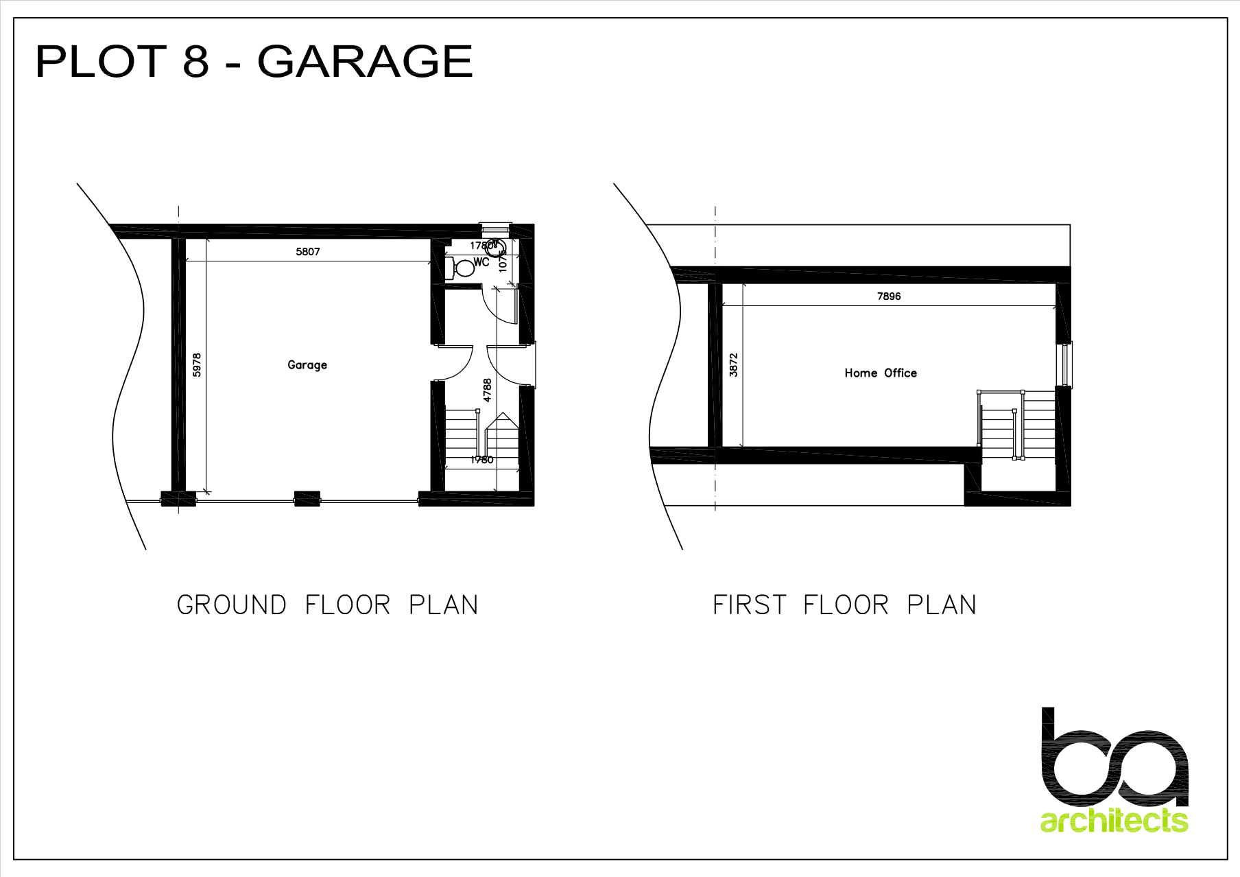 Four-bedroom detached house with double garage. (Estimated Size 1,555 sqft)