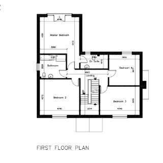 Five-bedroom detached house with detached double garage. (Estimated Size 2950 sqft)