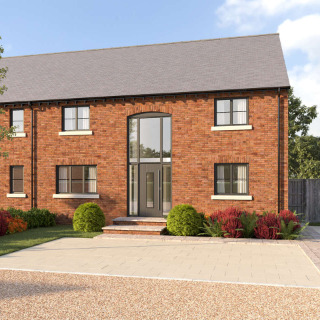 Four-bedroom end of mews barn house. (Estimated Size 2200 sqft)